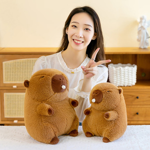 Peluche Capybara transfrontalière, jouet en peluche delfin à bulles d'eau, jouet moche et mignon pour enfants, jouet pour machine à attraper, cadeau en lot - Product Image 2