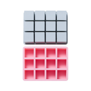 OEM ODM Professional Food Grade Diy Baby Food <b>Small</b> Square <b>Chocolate</b> <b>Bars</b> Silicon Molds - Product Image 6