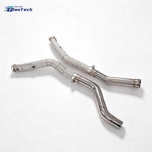 Kit de tuyau d'échappement haute performance en acier inoxydable 304 pour Mercedes-Benz ML63 W167 5.5T V8 bi-turbo - Product Image 5