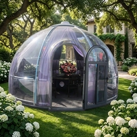 Dome Homes Maison préfabriquée en forme de bulle Design unique et nouveau pour une vie confortable