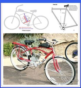 Bán Hot Gas 48Cc 49Cc 50Cc 66Cc/80Cc <span class=keywords><strong>100Cc</strong></span> 110Cc Kit Động Cơ Bicicleta Động Cơ Máy Bay Với Giá Bán Buôn - Product Image 6