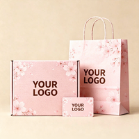 Boîte d'expédition personnalisée de luxe pour bijoux, vêtements et marques, sac en papier et carte de visite avec logo imprimé HONPAK