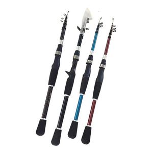 Canne à pêche télescopique en fibre de verre et carbone Ice Carp, action moyenne, puissance élevée, pour la pêche en eau douce, en ruisseau et en rivière - Product Image 3