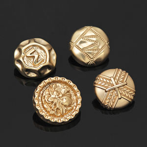 KUNSHUO <b>Button</b> Factory Custom <b>Buttons</b> Shell Conch Starfish <b>Metal</b> Irregular Shape <b>Metal</b> Shank women clothes <b>buttons</b> for clothes - Product Image 2