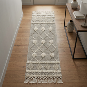 Hot Selling 2022 Indian Handmade Square Rug Large Floor Room Boho Style Soft Durable Decorative Area <b>Carpet</b> for Living/Dining - Product Image 1