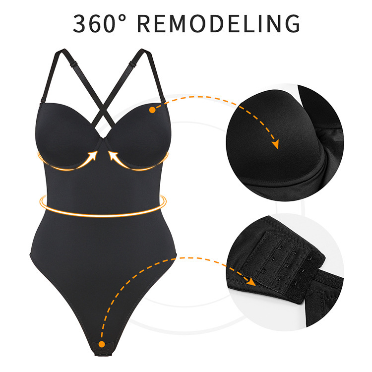 Backless Seamless Shapewear Dress (LJ-T210654): colour and size-option reference for private-label production