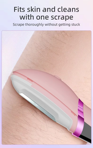 <span class=keywords><strong>Rasoir</strong></span> rechargeable pour l'épilation et l'exfoliation du <span class=keywords><strong>visage</strong></span>, en acier inoxydable, outil de <span class=keywords><strong>dermaplaning</strong></span> sonique pour femmes, <span class=keywords><strong>visage</strong></span> avec tête à pointe diamant - Product Image 3