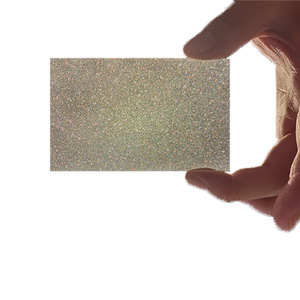 Película Holográfica de PVC, Superficie Brillante Translúcida para Manualidades y Regalos, Impresión Flexográfica, Proceso de Fundición, Material Semirrígido - Product Image 1
