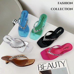 Young Women Ladies <strong>Jelly</strong> slippers Shiny Rhinestone Fashion <strong>Jelly</strong> Slipper Women <strong>Flip</strong> <strong>Flops</strong> - Product Image 6