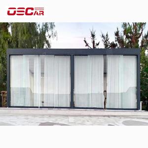 Volets en aluminium réglables 10X13 personnalisés kits de pergola de toit à persiennes persiennes mobiles pergola de terrasse de jardin - Product Image 2