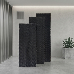 Black Metal Honeycomb <b>Cooling</b> Panels for Animal Hutches 1800x600x150mm Lightweight and Sturdy from Vietnam - Product Image 1