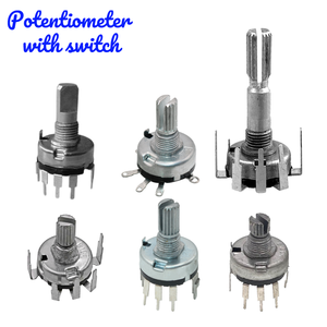 Potenciómetro de Control de Volumen Estéreo de Película de Carbono Rotatorio RV17 de 17 mm <span class=keywords><strong>para</strong></span> Ventilador, Lámpara - Product Image 5