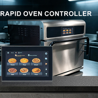 Panel de Control de Temperatura Ecológico MK6L60, Controlador de Horno Rápido, Termostato Digital con Pantalla Táctil Capacitiva de 7 Pulgadas