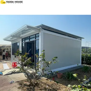 China Fabrik Luxus Wohnen fertighaus tragbares mobiles Modul Camping Stahl Wohnung Packhaus Gebäude modulares winziges fertighaus