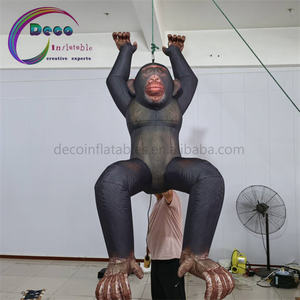 Promosyon etkinliği için kostümlü Logo reklam şişme maymun - Product Image 3