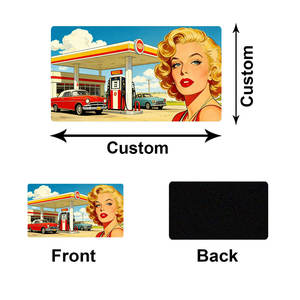 สติกเกอร์แม่เหล็กสะท้อนแสงเตือนความปลอดภัยลายสาวเรโทรสุดฮอต สติกเกอร์ติดรถยนต์ - Product Image 2