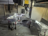 Pièces automobiles | Boîtier de batterie léger/Cadre de carrosserie/Châssis de camion Profilés en aluminium usinés CNC Pièce CNC en aluminium automobile