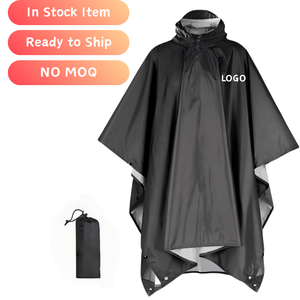 Chubasquero con capucha reutilizable, logotipo personalizado, impermeable para Poncho, estilo gabardina para hombres y mujeres para turismo al aire libre - Product Image 2