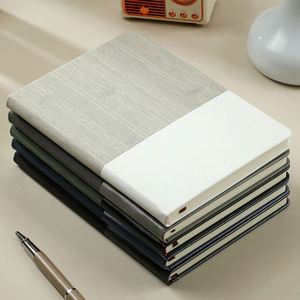 สมุดโน้ตปกแข็งสีเขียวขนาด A5 แบบกำหนดเองสำหรับแจกในงานแสดงสินค้า - Product Image 3