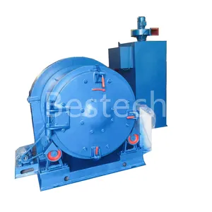 Foundry Rust Stripping Use Rotary Drum Shot Blasting Machine Q31