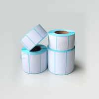 Rouleaux d'étiquettes thermiques directes sensibles à la chaleur 40x30 & 60x40mm, imperméables, pour l'épicerie, autocollants à forte adhérence pour imprimantes thermiques