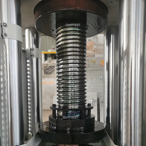 Yüksek kaliteli ASTM yazdırılabilir 3000KN bilgisayar kontrollü otomatik hidrolik sıkıştırma test makinesi - Product Image 5