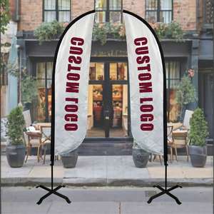 Bandera de Pluma Personalizada para Publicidad, Reparación de Teléfonos Celulares, Bandera de Playa de 3 Metros - Product Image 1