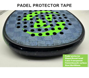 Voukt Padel Accesorios TPU Cinta de cabeza redonda transparente <span class=keywords><strong>Protector</strong></span> de borde <span class=keywords><strong>protector</strong></span> para raquetas de pádel - Product Image 3