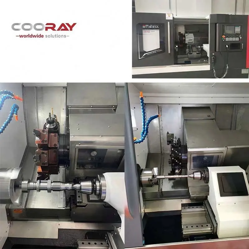 Chinese precision bench cnc lathe China Engine Lathe Chins High Accuracy Cnc With Chip Conveyor Slant Bed