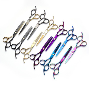 Hairdressing Scissors Set Stainless Steel Thinning Shears Bangs Trimmers For Hair Styling Tools - Product Image 2