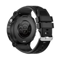 Montre connectée KT75 avec lampe torche, écran 1,53 pouces, santé des femmes, étanche 3ATM, montre connectée robuste pour hommes, lumière puissante, batterie 400 mAh
