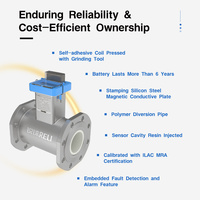 Medidor de Agua Electromagnético DN150 IP68 RS485 Módulo MID D Q3/Q1 400 de Cámara Poco Profunda