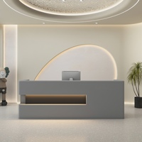 Bureau d'accueil professionnel de haute qualité pour les centres de formation, les bureaux et les espaces commerciaux, ergonomique et réglable en hauteur