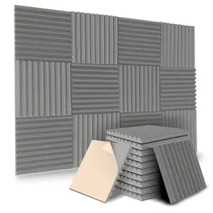 Modern Home Studio Soundproof Acoustic Foam Panels High Density Noise Absorption For Living Room 3D Model Design Capability