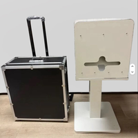 Stand Printer Foto Booth Portabel Berbahan Metal untuk Hiti 525L/DNP RX1/620 Kamera DSLR Smartphone iPad Bluetooth/Wi-Fi Instan 1-15
