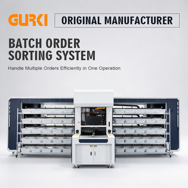 GURKI Customized High-Speed Durable Put Wall Sorting System Warehouse Automation E-commerce Fulfillment Order Picking
