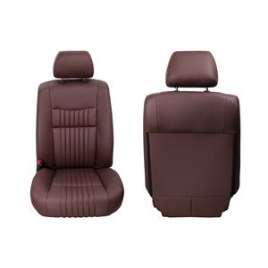 Su misura di business 7 posti di ricambio copertura di sede due sedili anteriori in vera pelle set copertura di sede - Product Image 2