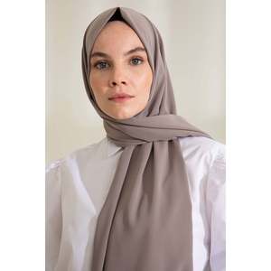 Medina Polyester Solid Chiffon <b>Shawl</b>-Modest Antravizon for <b>Women</b> Skin-Friendly & Breathable Daily/Prayer Wear All Seasons - Product Image 1