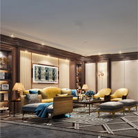 Muting Luxury Style 3D Architecture House Design Wholesale Interior Design Whole House Service