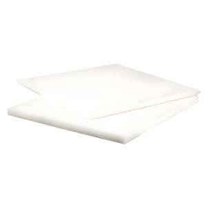 Folha plástica auto-lubrificante customizável do polietileno liso (PE) UHMWPE do corte para o forro da calha - Product Image 4