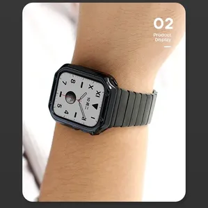 Coque de montre en TPU pour <span class=keywords><strong>Apple</strong></span> <span class=keywords><strong>Watch</strong></span> Ultra 49mm Housse souple en TPU pour <span class=keywords><strong>Apple</strong></span> <span class=keywords><strong>Watch</strong></span> Case Iwatch Series 10 9 8 46mm 42mm 45mm 40mm 38mm - Product Image 5