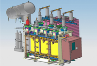 Transformador de Potencia LEINENG de Alta Calidad, 33kv 33000v 350 Kva NLTC, Transformadores de Media y Alta Tensión
