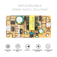 Alimentation à découpage à cadre ouvert 24V 2A 60W, sortie unique, efficacité 87%, AC/DC pour affichage LED, purificateur d'air, sécurité