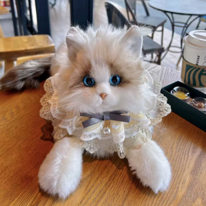 Peluches Realistas Hechos a Mano, Juguete de Gato de Peluche para Adultos Mayores, Mujeres, Niños, Amantes de los Gatos, Regalos Sorpresa - Product Image 4