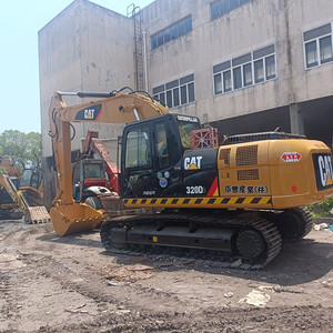 รถขุด CAT 320D2 ขนาด 20 ตัน พร้อมบุ้งกี๋ขุดขนาด 1 ลูกบาศก์เมตร รถขุดตีนตะขาบ cat320d2 มือสอง - Product Image 2