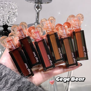 مرطب شفاه Gege Bear للبيع بالجملة مرطب شفاه كريستالي لامع أحمر شفاه بلون شفاف من حبيبته - Product Image 1