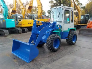 Le Japon a utilisé la chargeuse sur pneus Komatsu WA40 mini chargeuse, prix bon marché Komatsu wa40 payloader à Shanghai Chine WA40 WA40 - Product Image 3