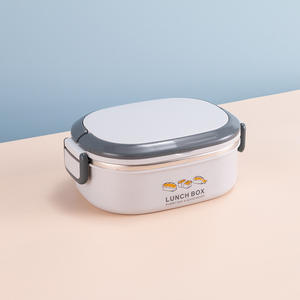 Maimai กล่องอาหารกลางวันสแตนเลสหลายชั้น, กล่องอาหารกลางวันแบบทิฟฟินแบบพกพาสำหรับเด็กสามารถใช้เข้า<span class=keywords><strong>ไมโครเวฟ</strong></span>ได้ - Product Image 6