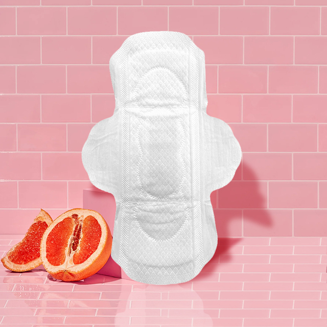 High Quality Organic Cotton Winged Soft Menstrual Hygiene Pads Ultra-Thin One-Time Use Breathable Made in China