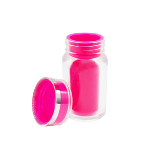 45ml PS Double Wall Sealed Portable Freeze-Dried Powder Peptide <b>Pink</b> Plastic <b>Bottle</b> - Product Image 1